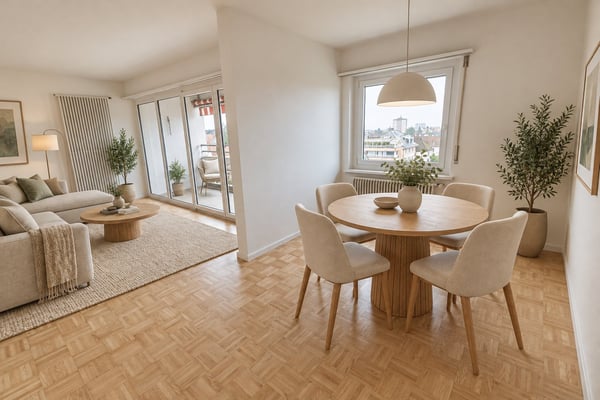 Charmante 4.5-Zimmer-Wohnung mit Balkon und schöner Aussicht in Wil SG 2