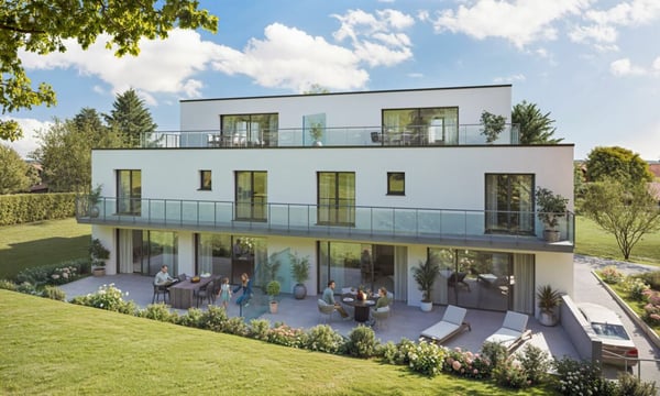 EINZIGARTIGES & MODERNES DOPPELEINFAMILIENHAUS