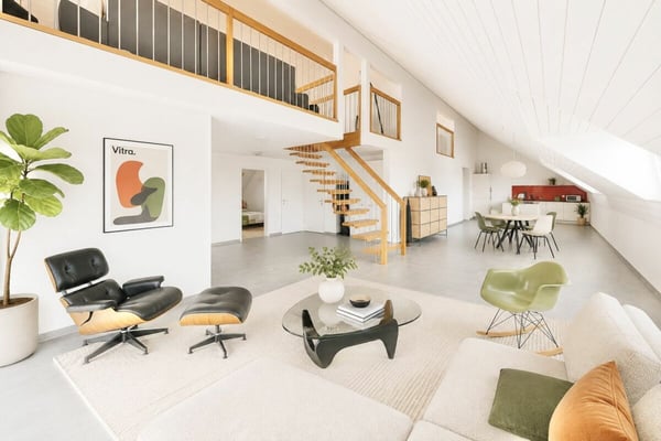 Einzigartige 5.5-Zimmer-Dachwohnung mit Galerie