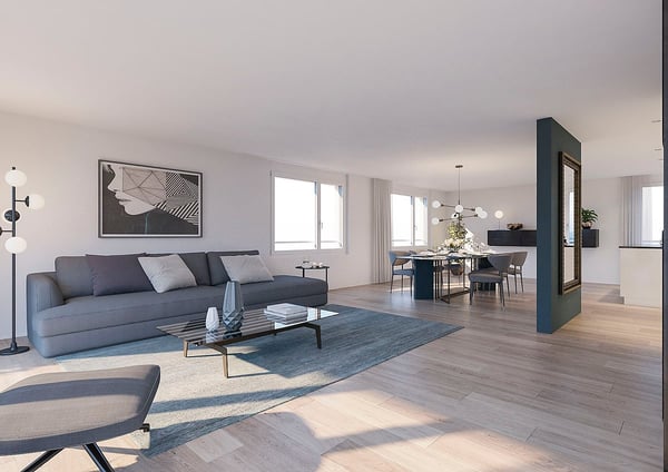 Exklusives Wohnen über den Dächern von Büren a.A. Attikawohnung mit grosser Dachterrasse 4