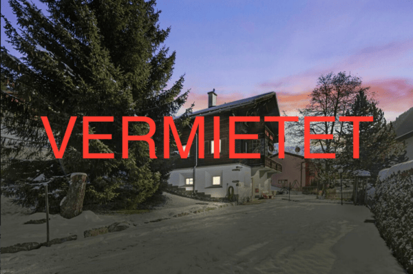 VERMIETET Chalet im Herzen von Churwalden zur Dauermiete 1