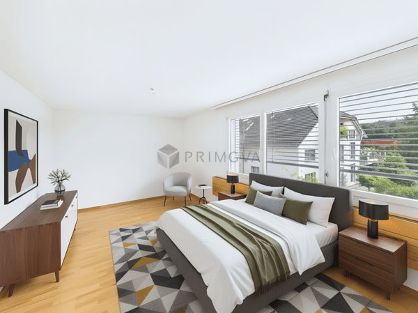 Renovierte Wohnung: Viel Raum zum Leben in ruhiger, grüner Umgebung 3