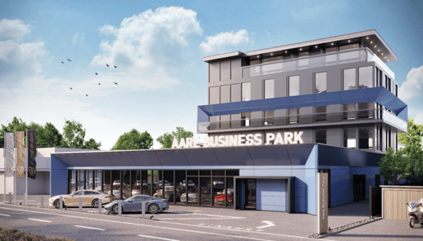 Modernes Autohaus an Bestlage mit bewilligtem Businesspark-Projekt 1