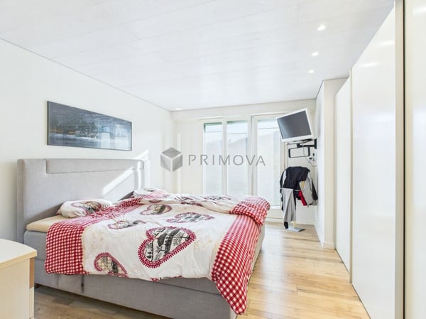 Wohnjuwel Sonnenberg -Lichtdurchflutete Doppeleinfamilienhaushälfte mit Alpenblick in Kriens 6