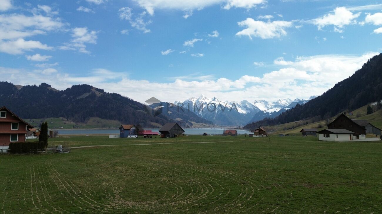 Einmalige Chance: Helle Wohnung mit Panoramasicht auf See und Berge auf der sonnigen Sihlebene.