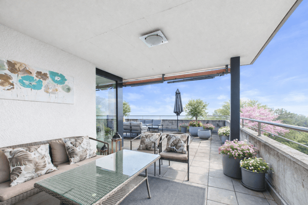 Exklusives Wohnerlebnis mit beeindruckender Panoramaterrasse auf 114m² 13