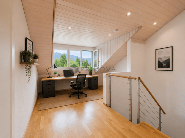 6.5 Zimmer Familienwohnung nahe dem Thunersee 12