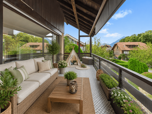 6.5 Zimmer Familienwohnung nahe dem Thunersee 12