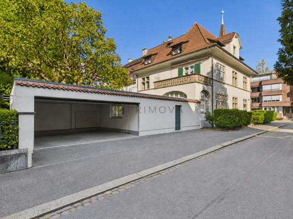 Ein Stück Basler Zeitgeschichte: Unvergleichliches Stadtpalais mit Pool & Sauna 1
