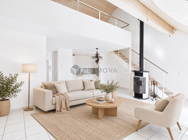 Licht, Charme & Gemütlichkeit - 2.5 Zimmer-Dachwohnung in Klingnau