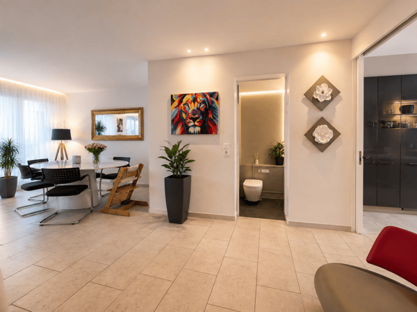 Urbane Duplex Wohnoase mit grosser Terrasse und Whirlpool an bester Lage. 3