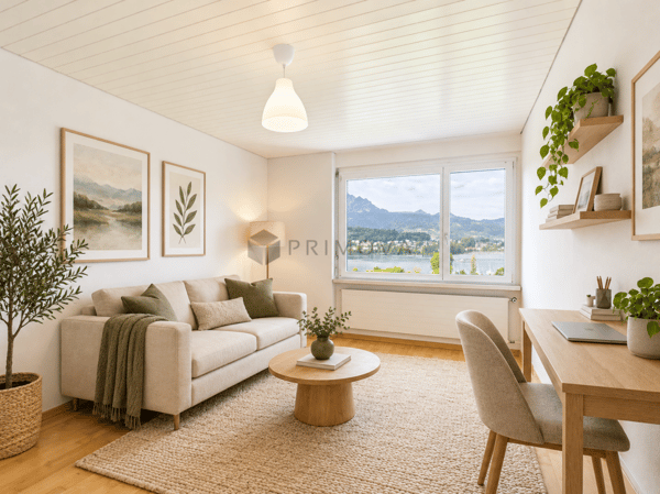 Logenplatz über dem Vierwaldstättersee, elegantes Reihenhaus-Juwel in Luzern 9