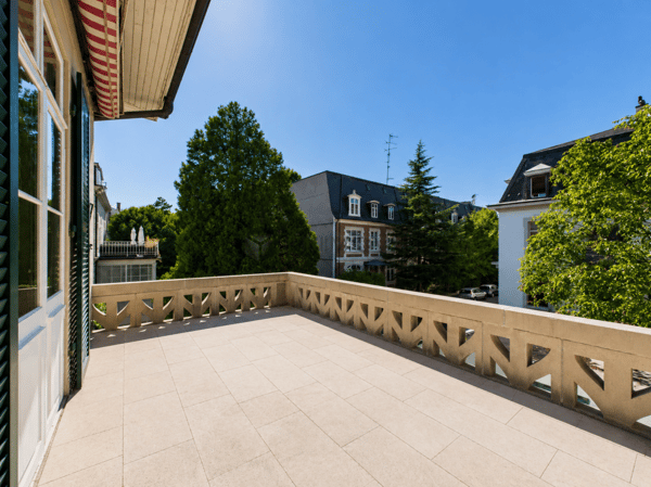 Ein Stück Basler Zeitgeschichte: Unvergleichliches Stadtpalais mit Pool & Sauna 8