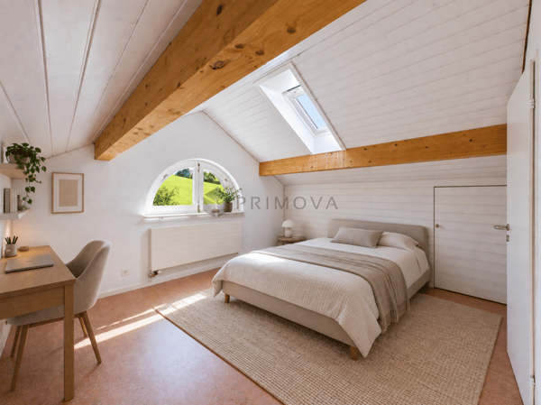 5.5 Zimmer-Dachwohnung mit Galerie und Loggia 5