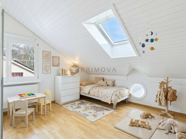 Familienfreundliches Doppeleinfamilienhaus mit Weitsicht und Naturnähe 7