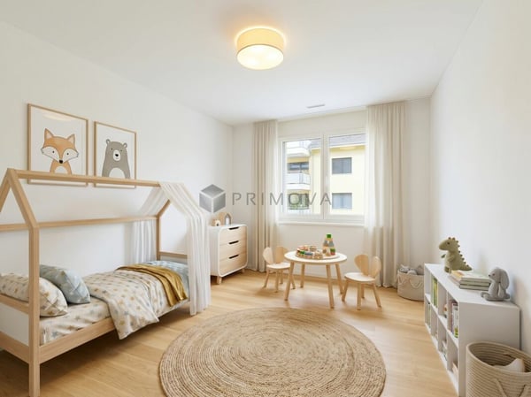 Hochwertig renovierte 4.5 Zimmer-Wohnung mit sonniger Südterrasse in Trimmis 3