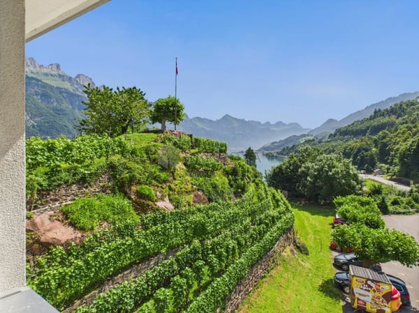 Hotel & Restaurant mit Einliegerwohnungen, Rebberg und Bauland in Premiumlage am Walensee 3