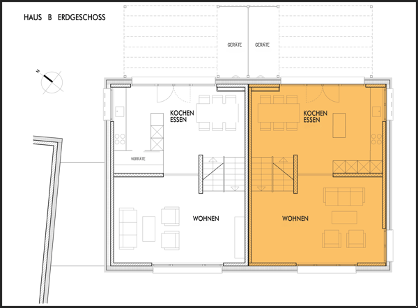 Modernes 6.5-Zimmer-Doppeleinfamilienhaus in Flüh 16