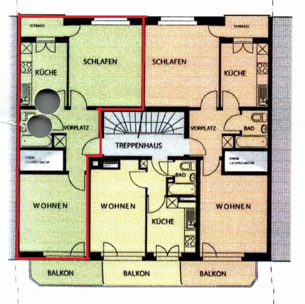Charmante 2-Zimmer-Wohnung mit zwei Balkone in Basel 9