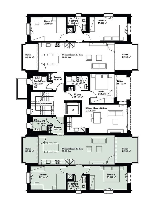Moderne 1.5-Zimmerwohnung an ruhiger Wohnlage 6