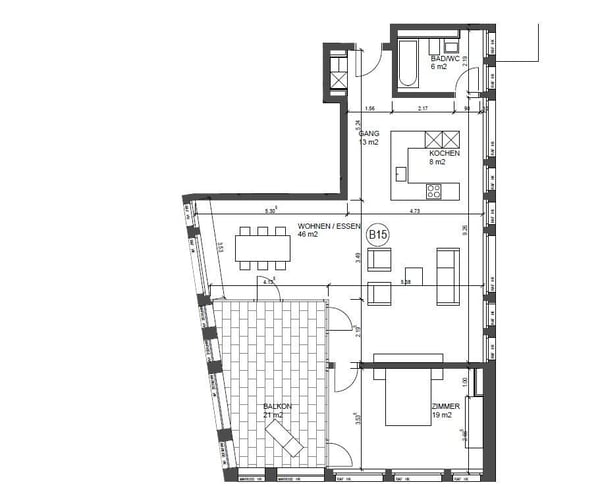 Exklusive Wohnung mit modernem Standard 8