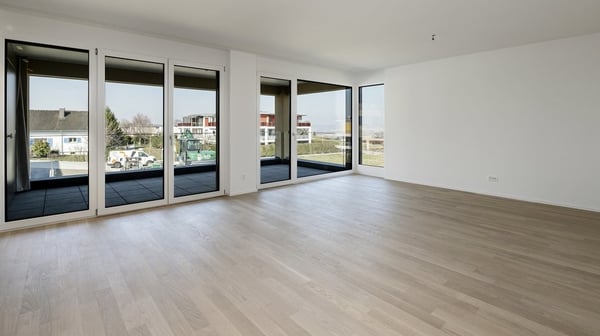 modernes, ökologisches Wohnen in der Neuüberbauung Sirius 4