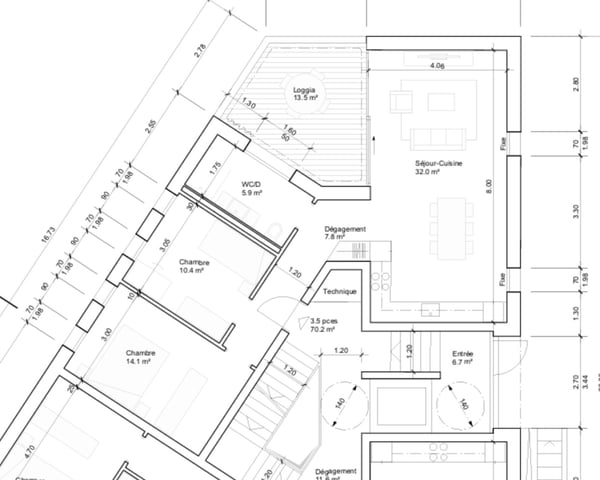 Fribourg - Très bel appartement de 1.5 pièces à louer 5