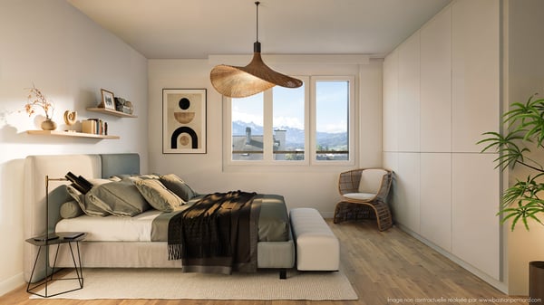 Appartement moderne de 1.5 pièces, idéalement situé à Bulle 2