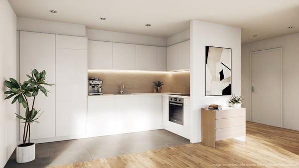 Appartement moderne de 1.5 pièces, idéalement situé à Bulle 1