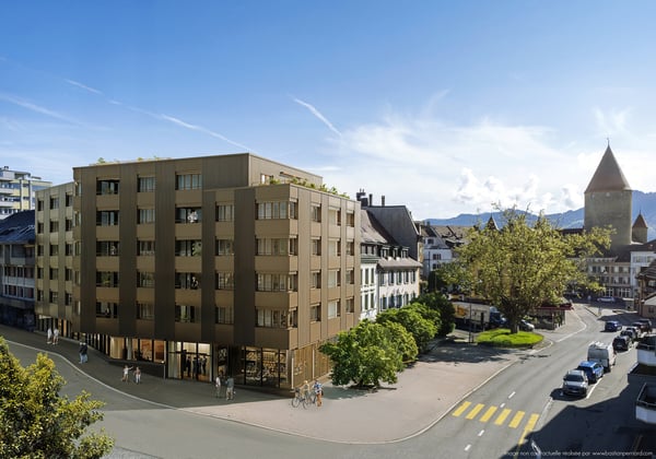 Appartement moderne de 1.5 pièces, idéalement situé à Bulle 4