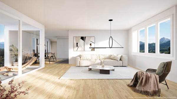 Appartement moderne de 1.5 pièces, idéalement situé à Bulle 1