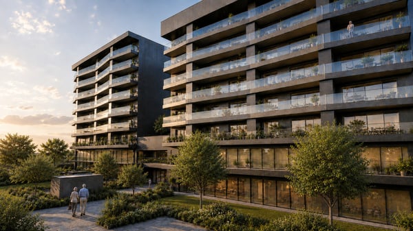 BÂTIMENT INTERGÉNÉRATIONEL - 3,5 pièces - Ecoquartier des Echervettes 3