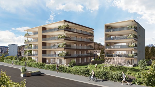 INTYA - Lot A1 | 3.5 pièces au rez avec extérieur de 52 m² 3