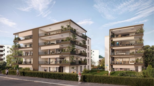 INTYA - Lot A | 3.5 pièces en rez-de-chaussée avec extérieur de 37 m² 1