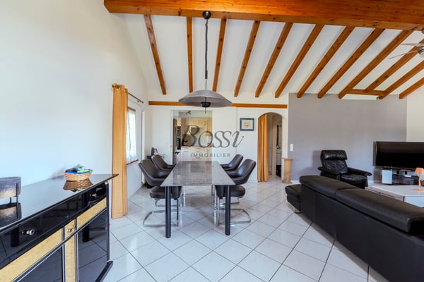 Maison de village, vue lac & Alpes, 2 apps, revenu immédiat 5