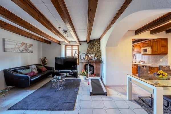 Maison de village, vue lac & Alpes, 2 apps, revenu immédiat 13