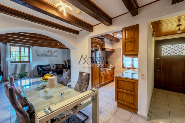 Maison de village, vue lac & Alpes, 2 apps, revenu immédiat 12