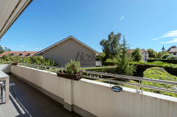 Duplex avec terrasse, vue dégagée à 10mn de Nyon gare 13