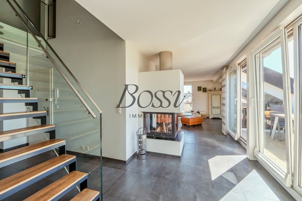 Duplex de 210 m² au dernier étage avec terrasse et vue 7