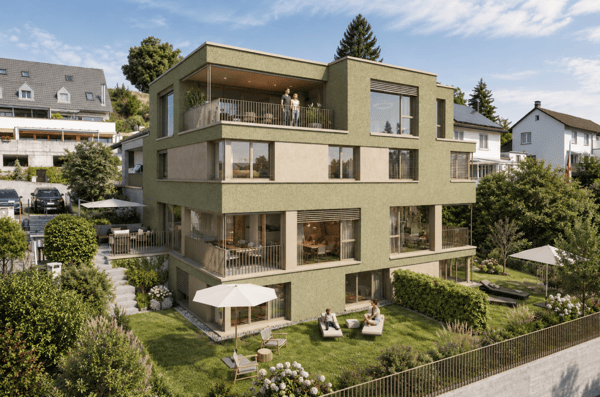 Elsau Casa Weitblick - Garten Eckhaus rechts 1