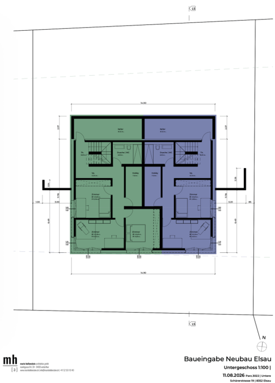 Elsau Casa Weitblick - Garten Eckhaus rechts 10