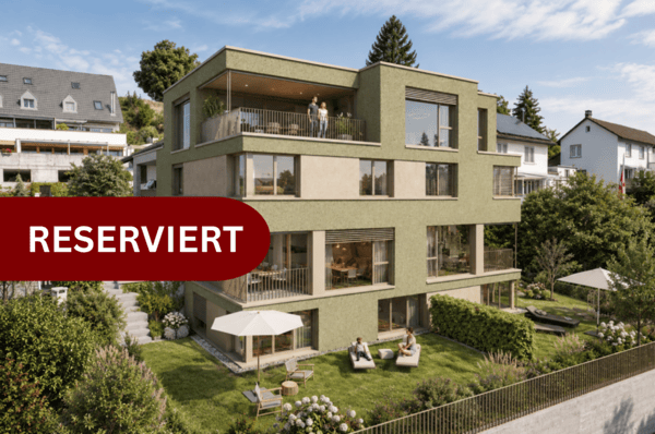 Elsau Casa Weitblick - Garten Eckhaus links
