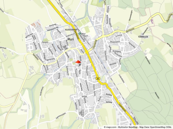 WOHNRÄUME AN BESTER LAGE, GROSSES GRUNDSTÜCK (GF: 1'370 M2) 10