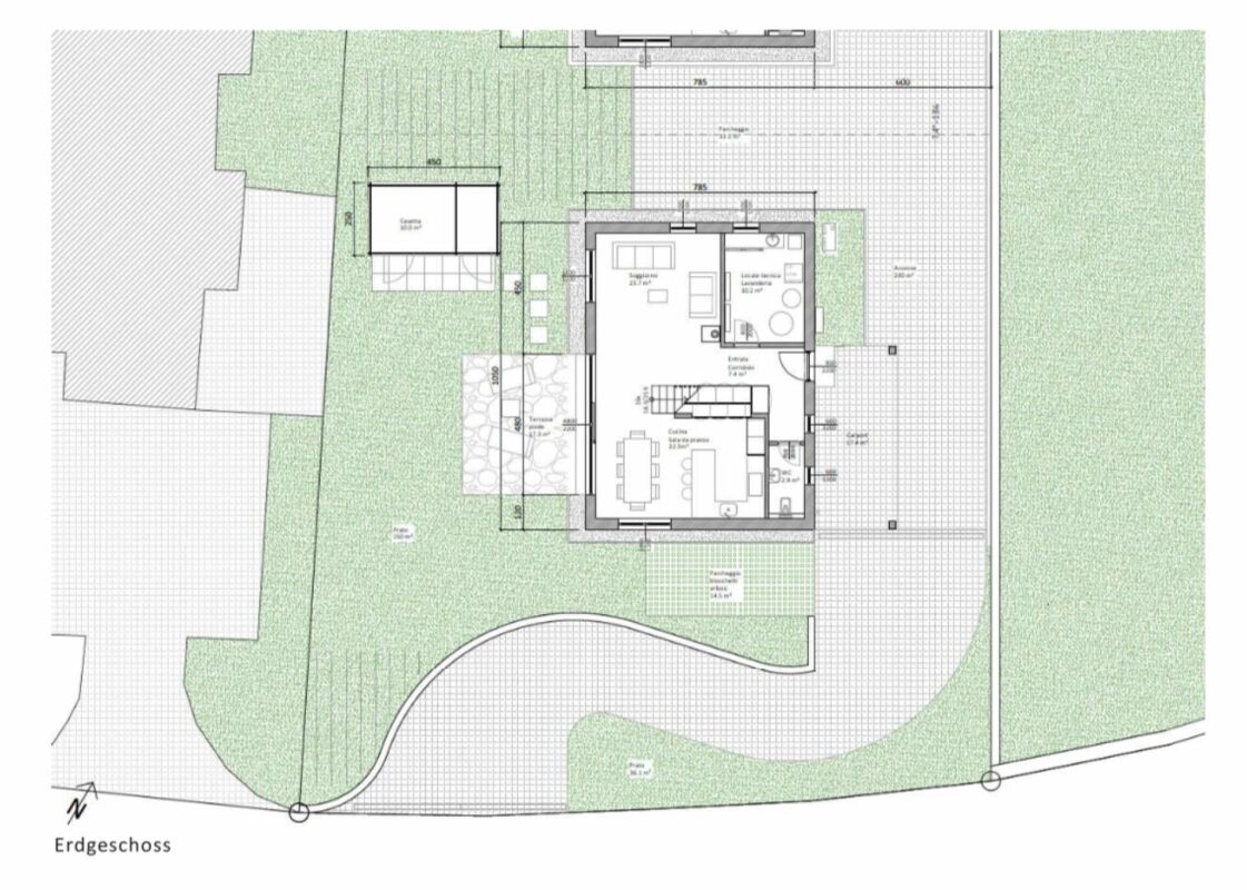 Unique opportunity to build your dream house in Arzo - 520 m2