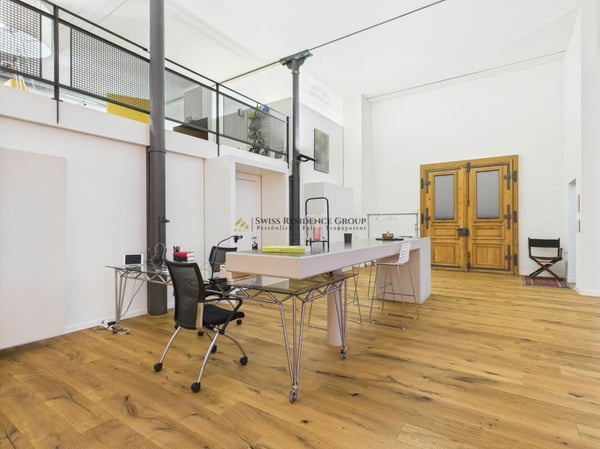 Arbeiten im Atelier mit 250m2, Galerie und privatem Kino 9