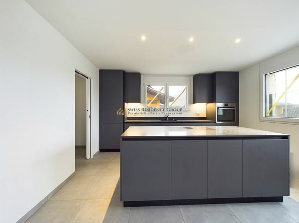 Neubau eines Einfamilienhauses mit 4,5 Zimmern mit privatem Garten