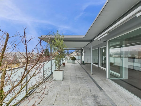 Elegante 1.5-Zimmer-Penthousewohnung mit Liftzugang, Cheminée & grosser Terrasse 3