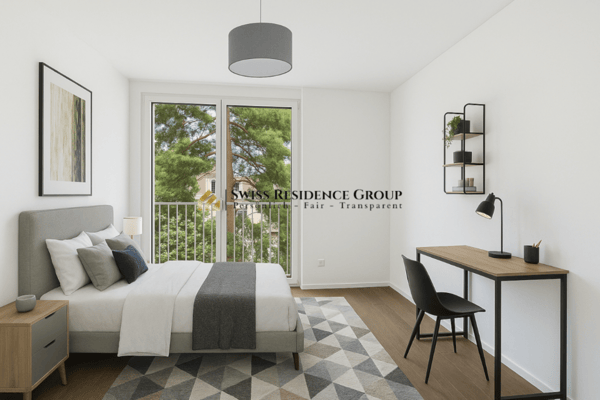 Erstbezug! Traumhafte 1.5-Zimmer-Wohnung in ruhiger Lage - perfekt für Familien & Paare! 3