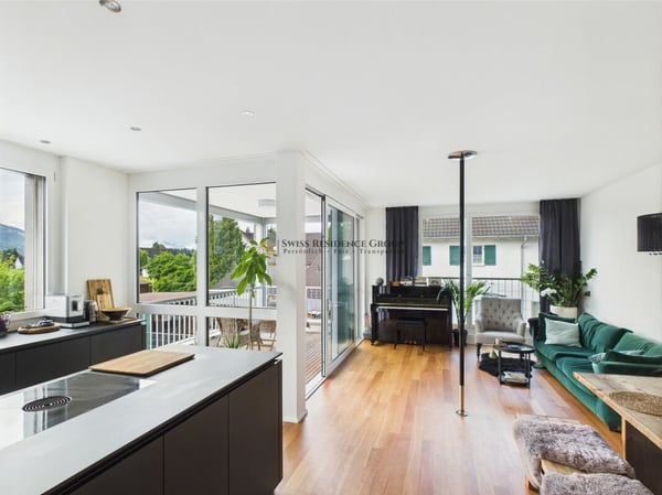 Exklusive 1.5 Zimmer Wohnung - Stil, Komfort und Panoramablick 3