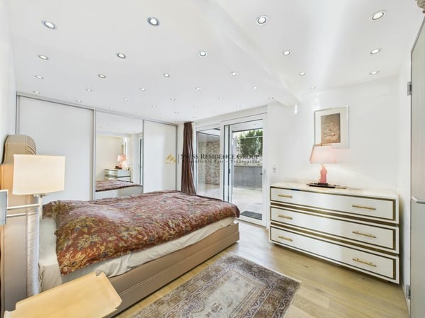 Einzigartige 1.5-Zimmer Wohnung mit Teilseeblick und Pool 4